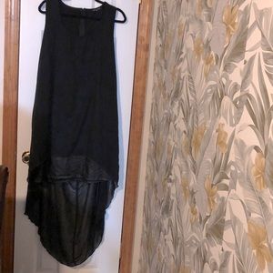 Black High Low Dress